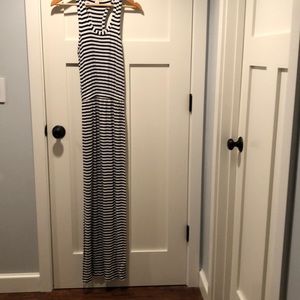 J Crew Maxi Stripe Dress